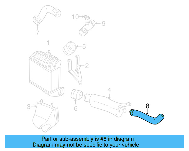 Pressure Pipe 1J0-145-770-Q - View 11