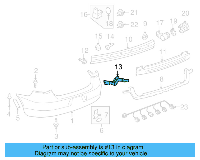 Guide Bracket 1Q0-807-393 - View 9