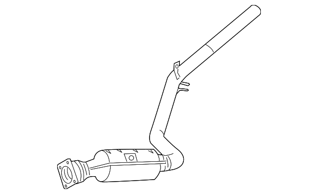 Catalytic Converter 7B0-254-502-A - View 2