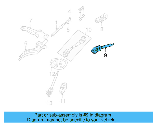 Lower Shaft 701-419-951-B - View 3