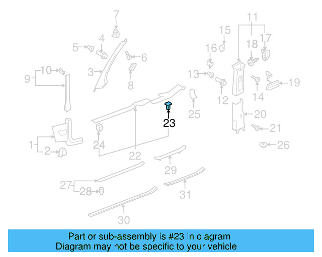Body B 4A0-867-276-A - View 41