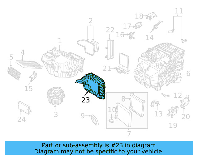 Center Duct 1EB-260-377-A - View 8