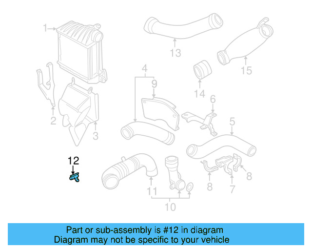 Turbocharger Boost Pressure Relief Valve 034-129-101-B