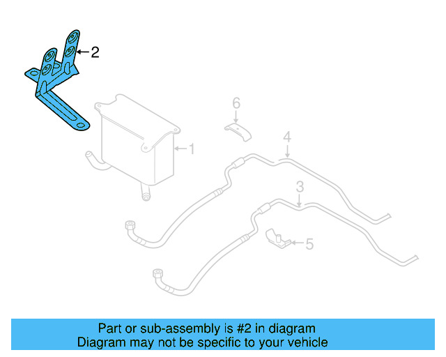 Oil Cooler Bracket 3D0-317-827-H - View 3