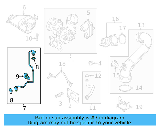 Oil Feed Tube 04E-145-140-AS