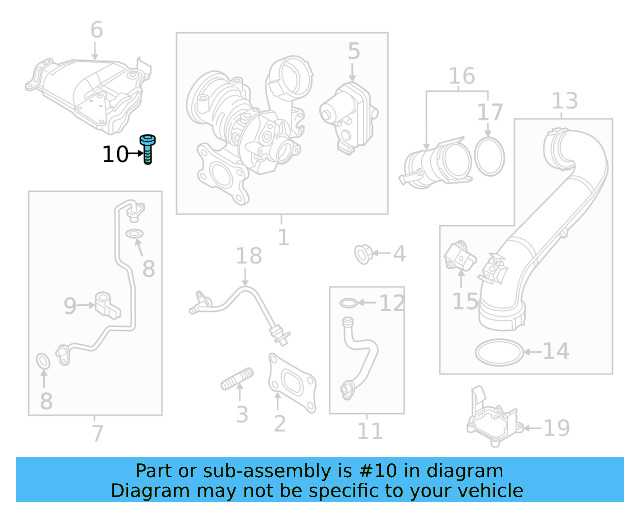 Oil Feed Tube Bolt N-104-056-04 - View 5