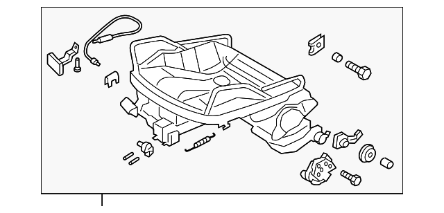 Lower Frame 1J3-881-105-KM