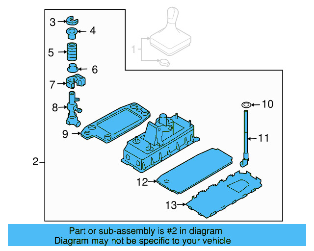 Lever Assembly 1K0-711-112-B - View 29