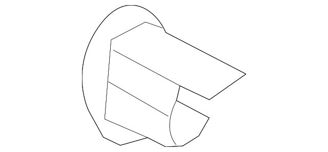 Inner Bracket (Unpainted) 3c8919491agru