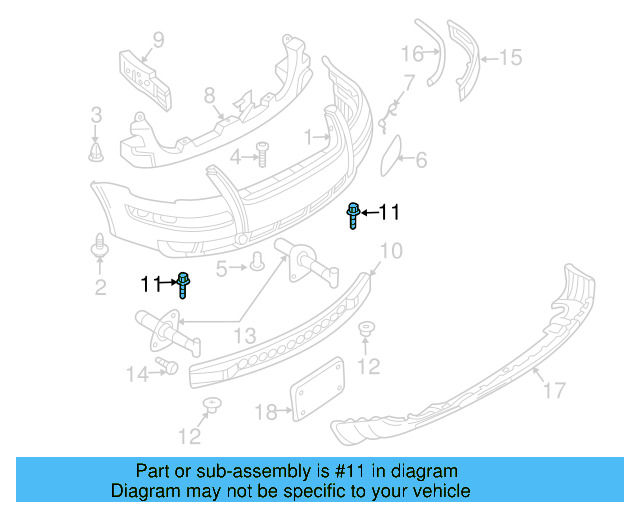 Energy Absorber 3B0-807-272-C - View 6