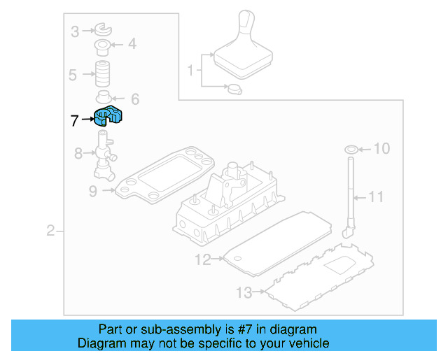 Lever Assembly Bearing 1K0-711-699-A - View 24