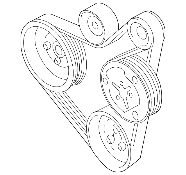 Serpentine Belt 06A-260-849-B - View 13