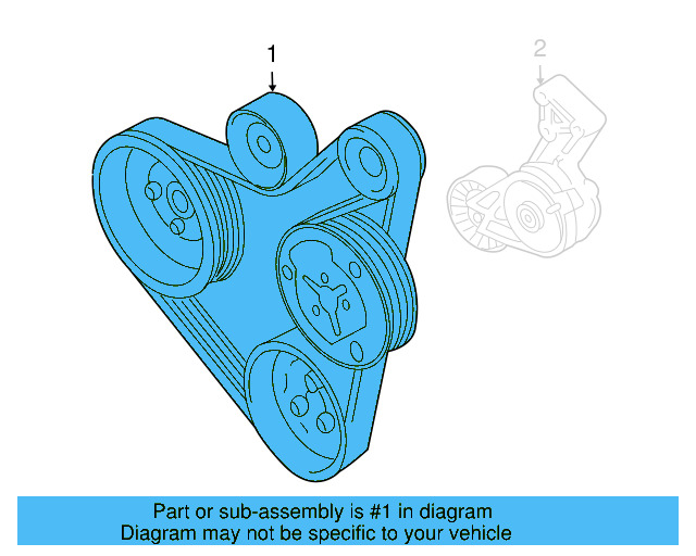 Serpentine Belt 06A-260-849-B - View 10
