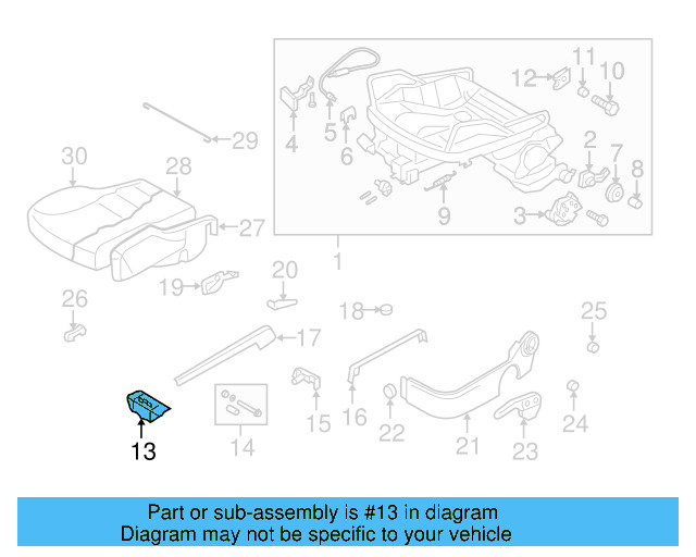 Front Guide 1J0-881-613-B - View 10