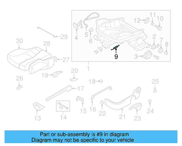 Tension Spring 1J0-881-245 - View 5