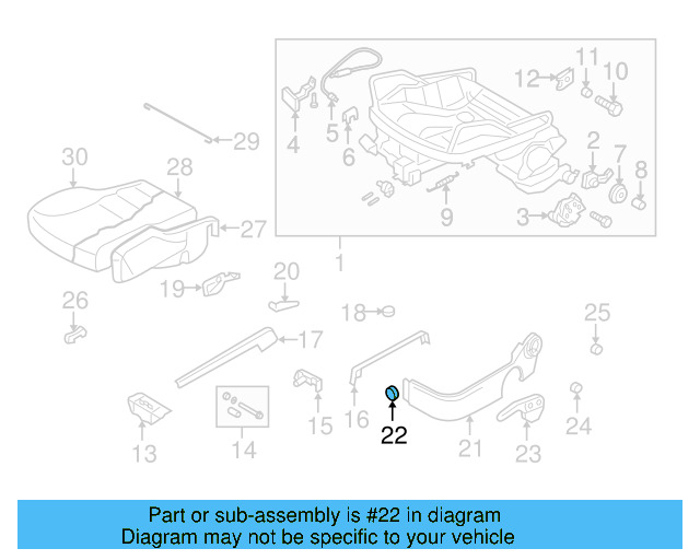 Hinge Cover Cap 357-867-169-B41 - View 8