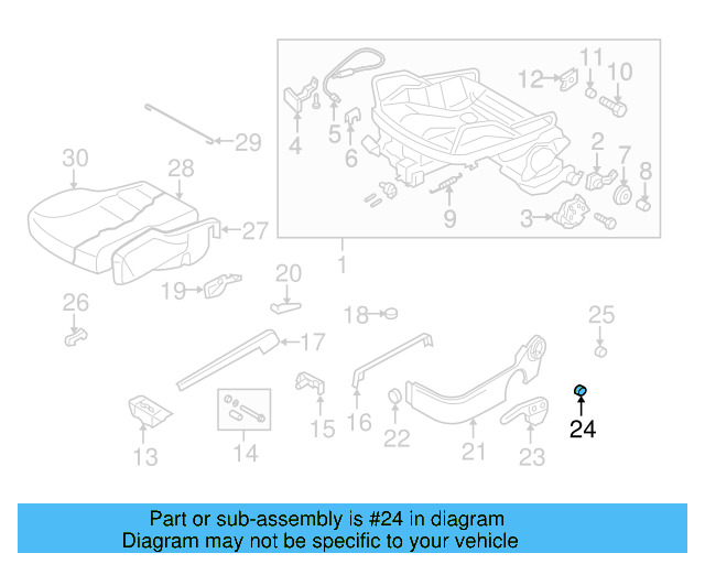 Adjust Lever Cap 1J0-881-171-C-B41 - View 12
