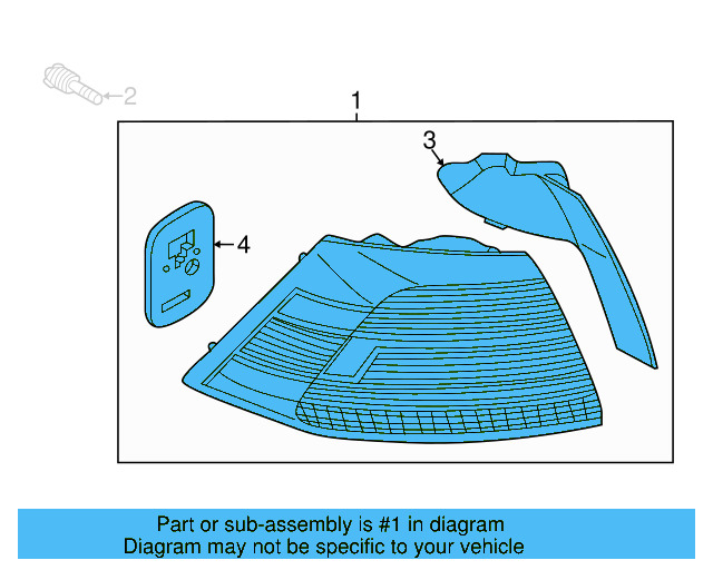 Tail Lamp Assembly 5GM-945-095-F