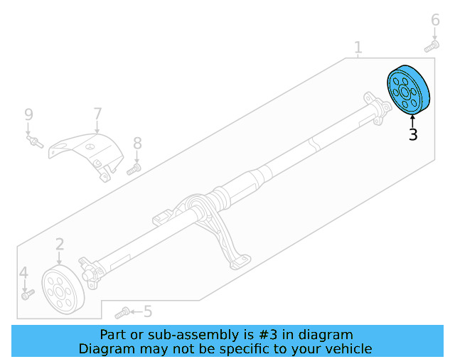 Drive Shaft Damper 5Q0-521-127 - View 4