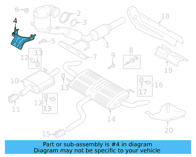 Bracket 5Q0-253-249 - View 13