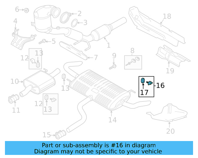 Rear Hanger 5Q0-253-144-E - View 7