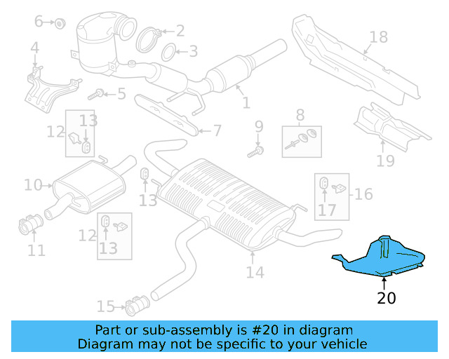 Heat Shield 3QF-825-711-A - View 6