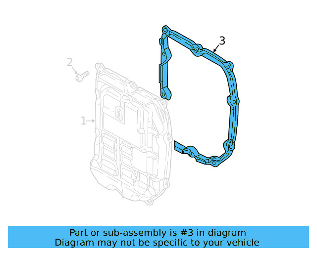 Gasket 09S-321-370-A - View 3