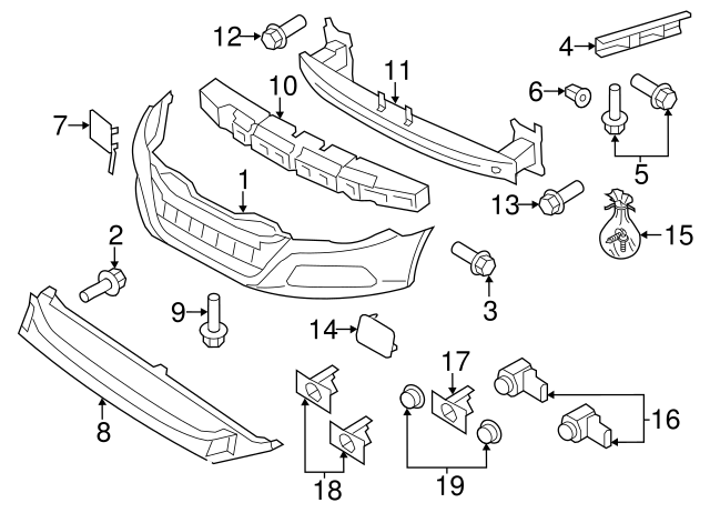 Mount Bracket Mount Bolt N-908-170-03 - View 7