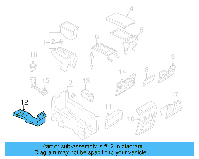 Air Duct 3C0-864-254-B - View 6