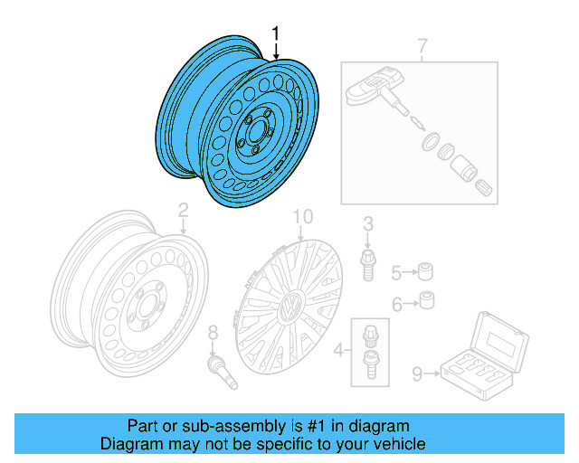 Sensor 1K0-907-253-D - View 12