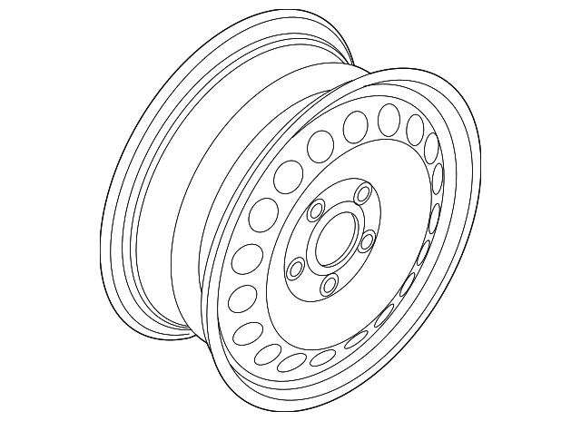 Spare Wheel 1K0-601-027-CB-03C - View 19