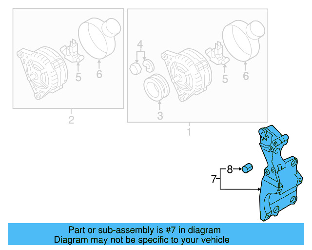 Mount Bracket 03L-903-139-D - View 14