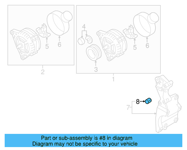 Mount Bracket Sleeve 038-103-139-A - View 23