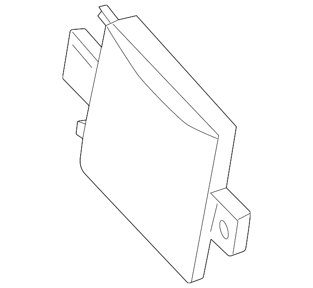 Blind Spot Radar 2Q0-907-685-B - View 2