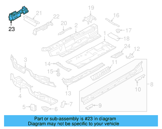 Inner Support 5Q0-802-382 - View 4