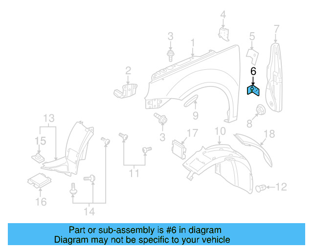 Lower Support 1Q0-821-141 - View 5
