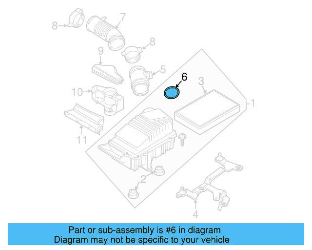 Air Mass Sensor Gasket N-909-219-01 - View 9