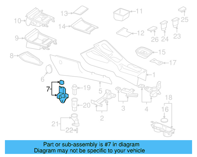 Side Bracket 1K1-863-143-B - View 22