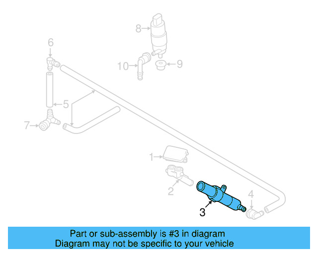 Pressure Cylinder 5K0-955-978-B - View 6