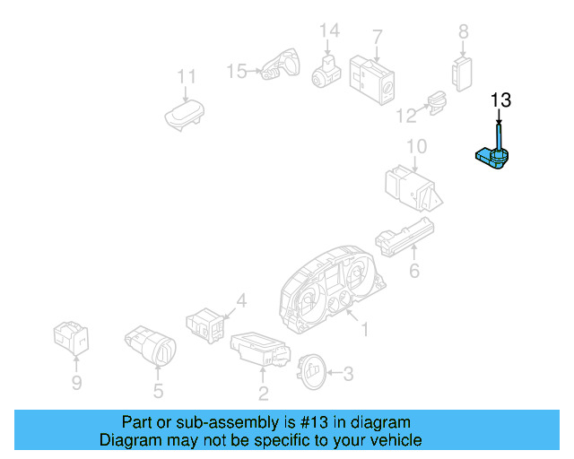 Temp Sensor 1K0-907-543-E - View 41