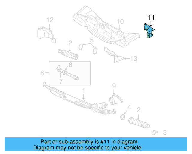 Mount Cross 3B7-806-607-A - View 6
