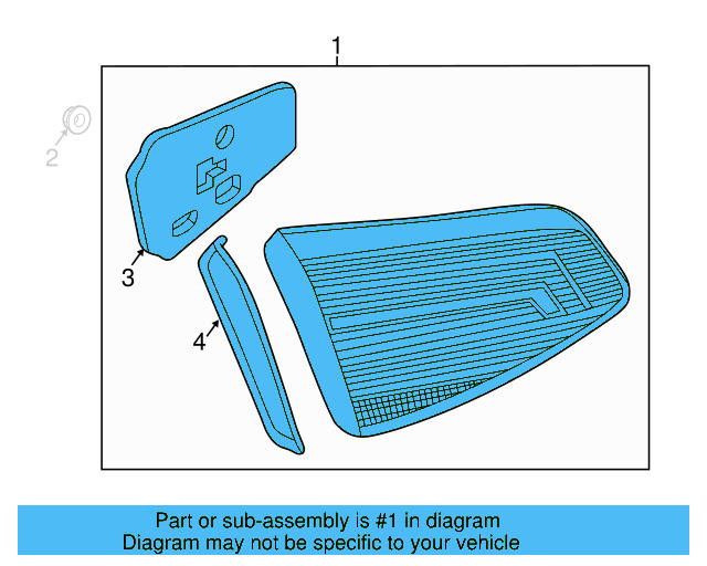 Backup Lamp Assembly 5GM-945-093-J - View 6