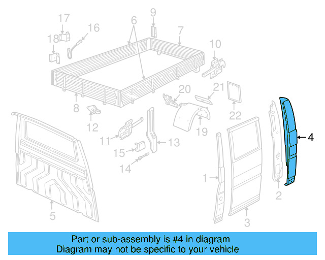 Body Side Panel 701-809-846-A