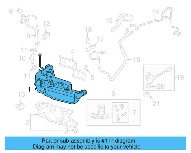 Tank 5Q0-131-863-B - View 4
