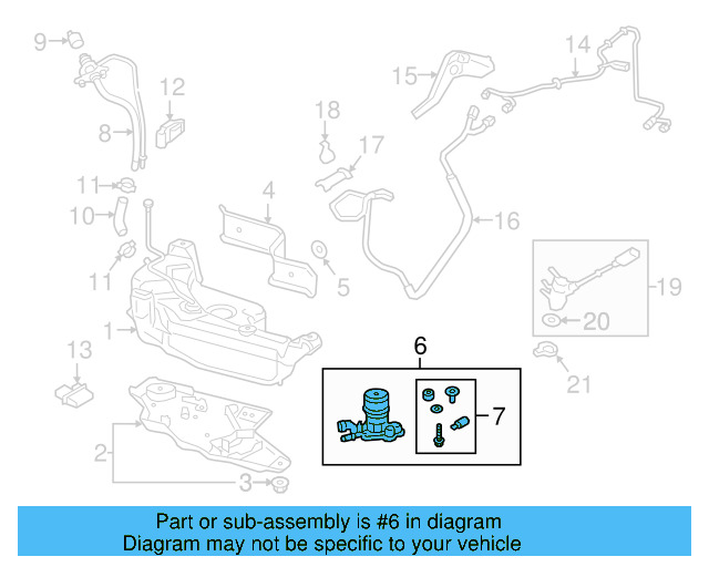 Pump Assembly Repair Kit 5Q0-198-975 - View 9