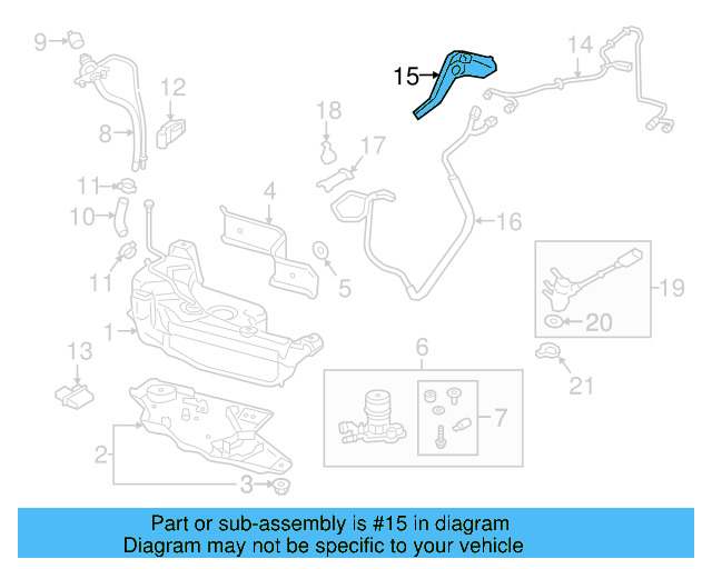 Bracket 5Q0-131-327-A - View 4