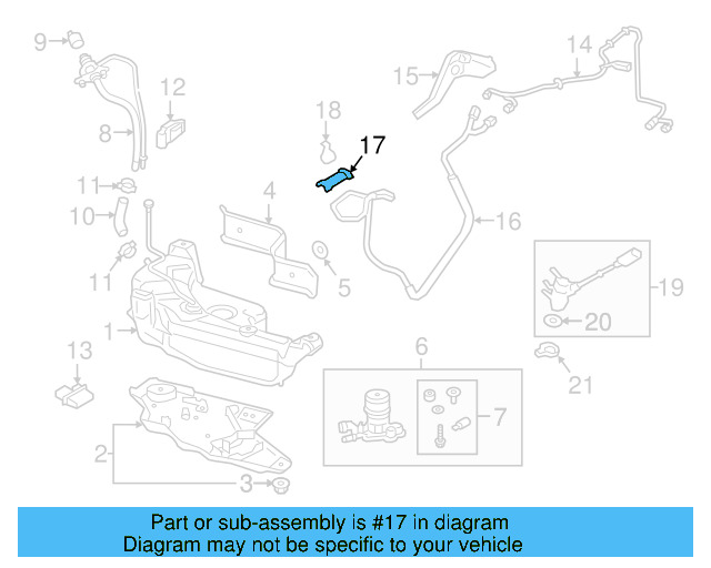 Inlet Hose Holder 5Q0-131-645-A - View 6