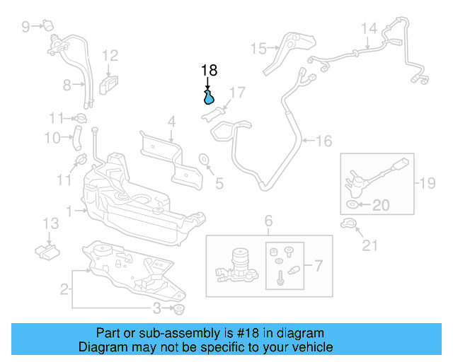 Inlet Hose Clamp 5Q0-131-645 - View 5