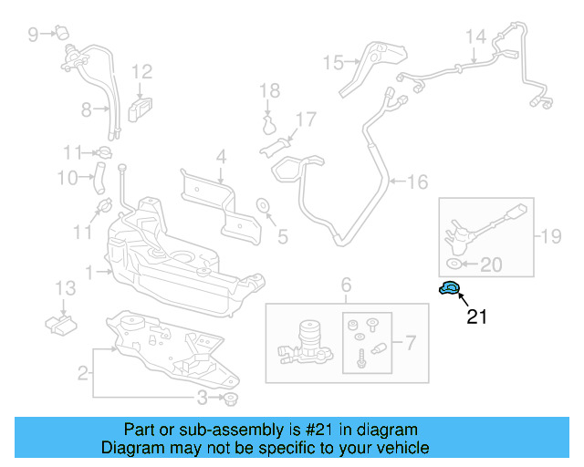 Injector Retainer Clip 04L-253-725-A - View 5