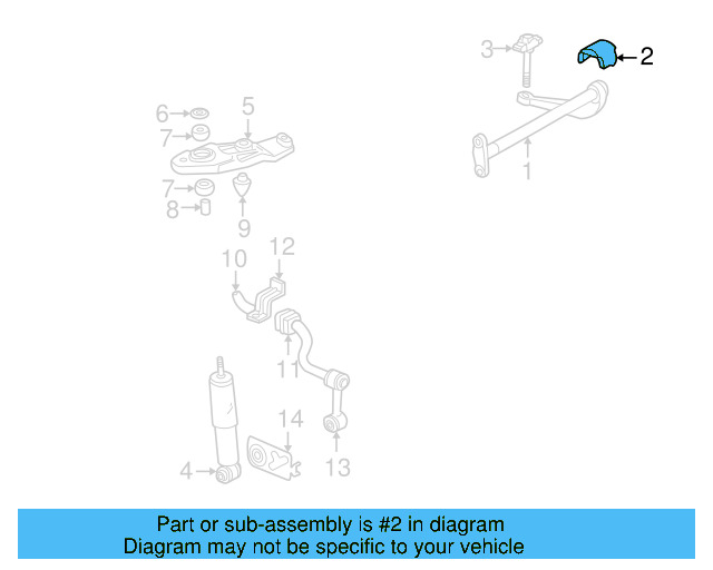 Torsion Bar Rubber Mount 701-411-197 - View 4